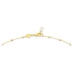 Swarovski collier Imber strandage Round cut, White, Gold-tone plated - 5680091