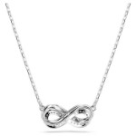 Swarovski smykke Hyperbola pendant Pavé, Infinity, White, Rhodium plated - 5687265