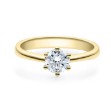 Forlovelsesring med Lab Grown diamant i 0.70 ct og River VS - LG0701801gg  