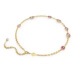 Swarovski collier Imber Octagon cut, Pink, Gold-tone plated - 5684239