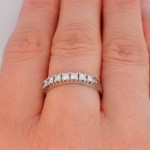 Diamantring i gull med 0.28 ct W-Si - 700413690