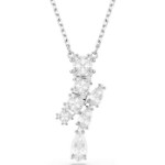 Swarovski smykke Matrix pendant, Mixed cuts, White, Rhodium plated - 5700420