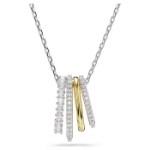 Swarovski smykke Hyperbola pendant Mixed cuts, White, Mixed metal finish - 5696626