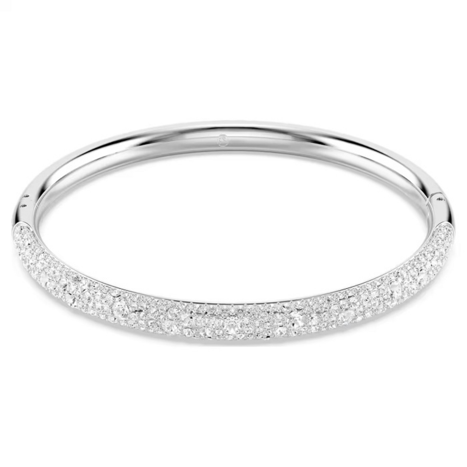 Swarovski armbånd  Sublima bangle Snow pavé, White, Rhodium plated - 5684241