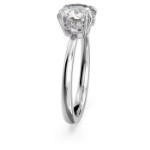 Swarovski ring Stilla cocktail Round cut, White, Rhodium plated - 5638529