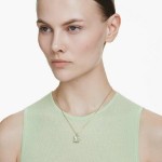 Swarovski Gema anheng med grønne krystaller - 5705816