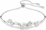 Swarovski armbånd Constella bangle Crystal pearl, Round cuts, White, Rhodium plated - 5705618