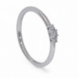 Diamantring i 14 kt gull med diamanter 0,09 ct W-Si - 6550009