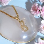 Diamant smykke i gull 14kt med diamanter 0,015 ct W-Si - bur242735