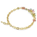 Swarovski collier Idyllia Mixed cuts, Flower, Multicolored, Gold-tone plated - 5709030