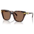 Swarovski solbriller Square shape, Brown - 5724510