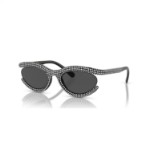 Swarovski solbriller Oval shape, SK6006, Black - 5679553
