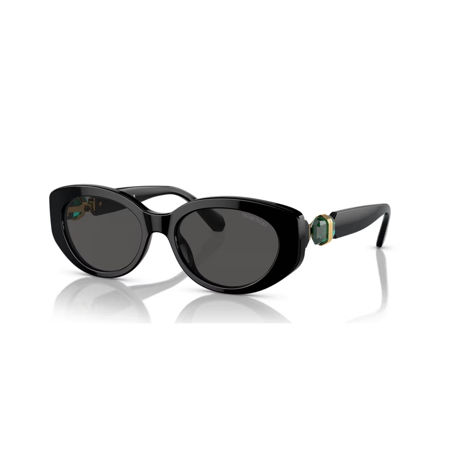 Swarovski solbriller Cat-eye shape, SK6002, Black - 5679544