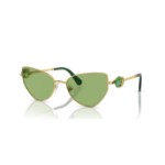 Swarovski solbriller Cat-eye shape, SK7003, Green - 5679537