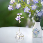 Swarovski figurer Florere Rozanne - 5693143