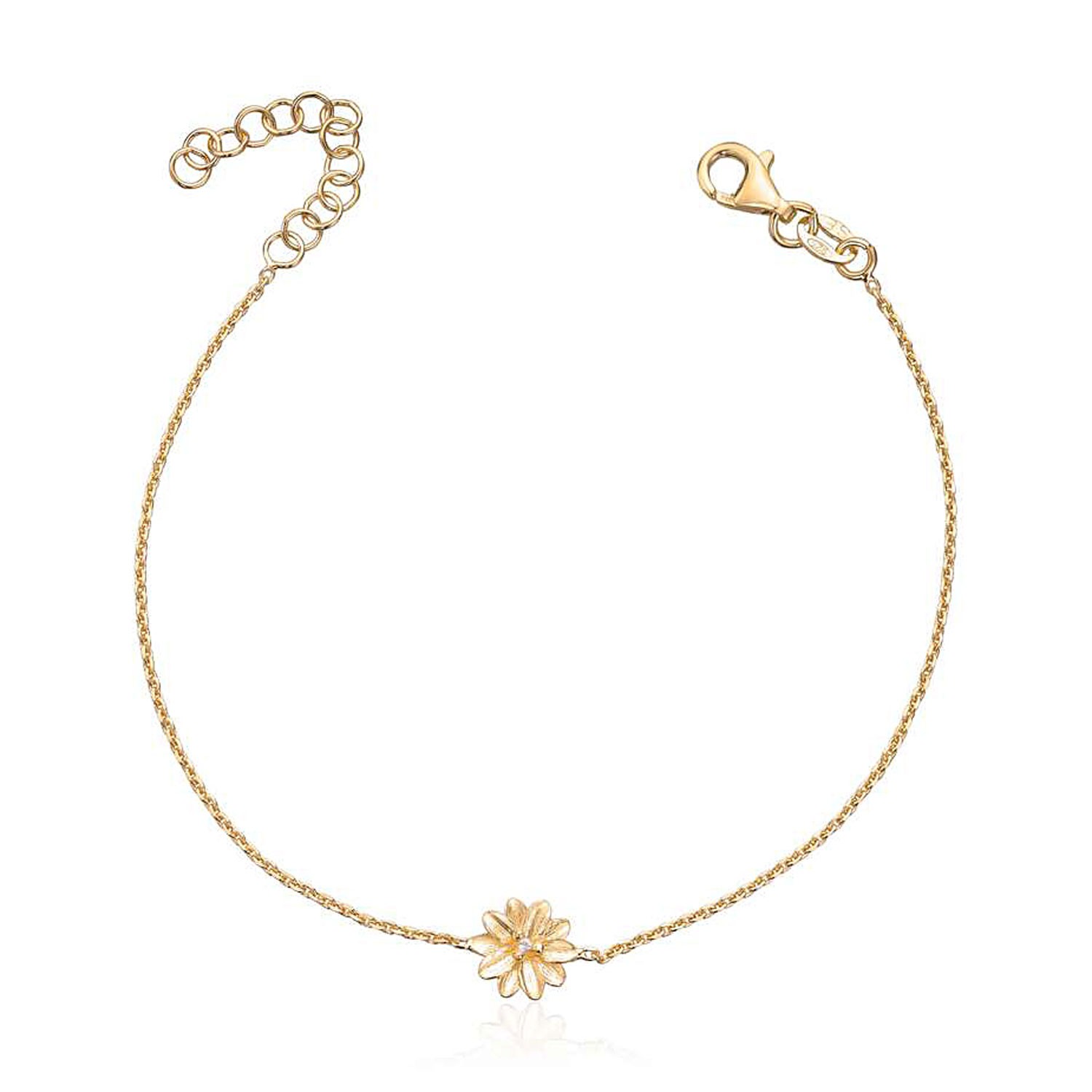 Armbånd Vintage Bloom i forgylt sølv - 3058320