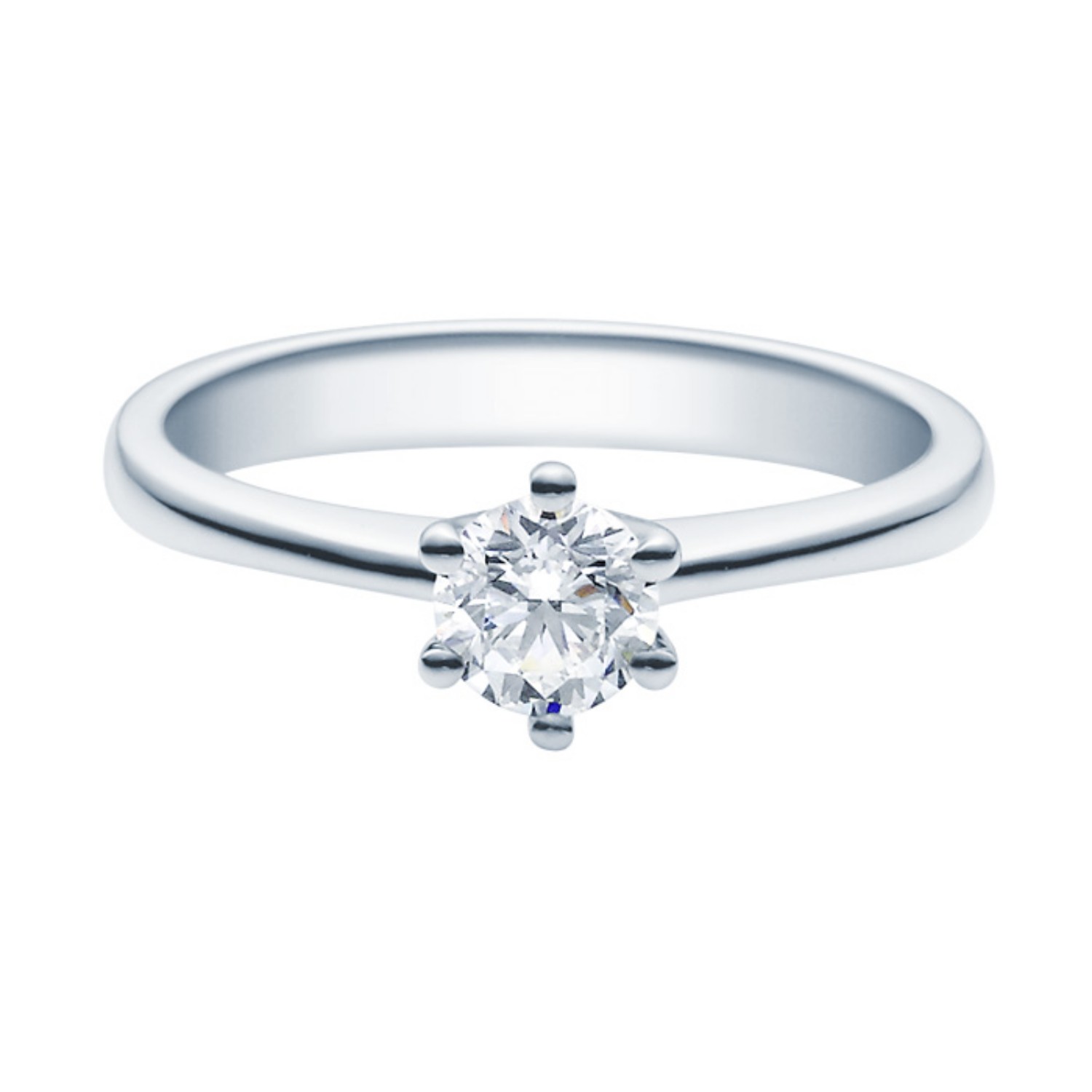 Diamantring forlovelsesring 0,50 ct i 14kt gull. Diona - 18001050