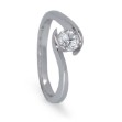Forlovelsesring  med lab grown diamant 0,40 ct  River D VS2. Afrodite - 18015040LG