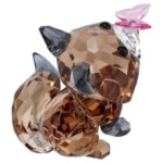 Swarovski figur Idyllia Fox and Butterfly - 5701250