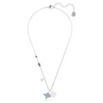 Swarovski smykke Symbolica pendant Star, Blue, Rhodium plated - 5734252