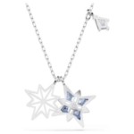 Swarovski smykke Symbolica pendant Star, Blue, Rhodium plated - 5734252