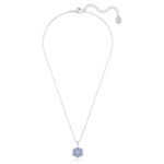 Swarovski smykke Magic pendant Snowflake, Blue, Rhodium plated - 5735399