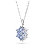 Swarovski smykke Magic pendant Snowflake, Blue, Rhodium plated - 5735399