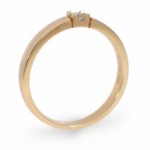 Iselin alliansering i 14 karat gult gull - 85010100