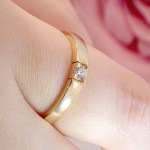 Diamantring Iselin med 0,10 ct TW-Si-85010100