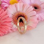Forlovelsesring diamantring Iselin 1x0.05 ct TW-Si - 85010050