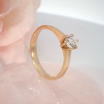 Forlovelsesring  med lab grown diamant 0,40 ct  River (E)  VS2. Diona -18001040LG-gg
