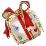 Swarovski figurer Holiday Cheers Gift Ornament - 5701518