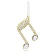 Swarovski figurer Holiday Magic Double Music Note Ornament - 5701279