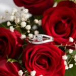 Gullring i 14 kt med zirkonia - 985101