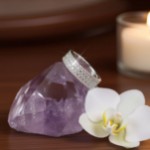 Gullring i 14kt gull med zirkonia - bur593599