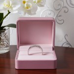 Iselin alliansering 585/14 karat hvitt gull med 5x0.05 ct TW-Si - 8505050