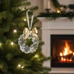 Swarovski figurer Holiday Magic Wreath Ornament - 5702436