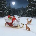 Swarovski figurer Holiday Cheers Sleigh - 5701508