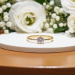 Diamantring forlovelsesring Frøya 0,30 ct River (E)-Si1 - 3106030