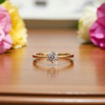 Diamantring forlovelsesring Frøya 0,25 ct W-Si-3106025