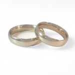 Gifteringer i gult gull 14kt, 5 mm. RUBIN modell 803 – 1450