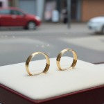 Gifteringer i gult gull 14kt, 5 mm. RUBIN modell 803 – 1450