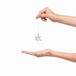 Swarovski figurer Star Ornament Shimmer, medium - 5733473