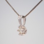 Diamantsmykke Sitara i gull med 0,31 ct W-Si-322131