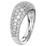 Swarovski Sublima ring White, Rhodium plated - 5737597