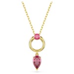 Swarovski smykke Mesmera pendant Mixed cuts, Red, Gold-tone plated - 5732487