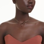 Swarovski smykke Mesmera pendant Mixed cuts, Red, Gold-tone plated - 5732487