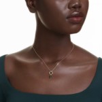 Swarovski smykke Mesmera pendant Mixed cuts, Green, Gold-tone plated - 5732484