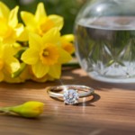 Forlovelsesring med Lab Grown diamant 1,00ct TW-VS - Bur520003