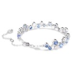 Swarovski armbånd Constella bracelet Mixed cuts, Blue, Rhodium plated - 5722479